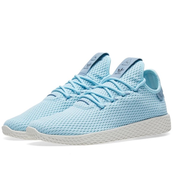 adidas Other - Adidas Pharrell Williams HU Mesh Icey Blue Tennis Shoes Size 9.5
